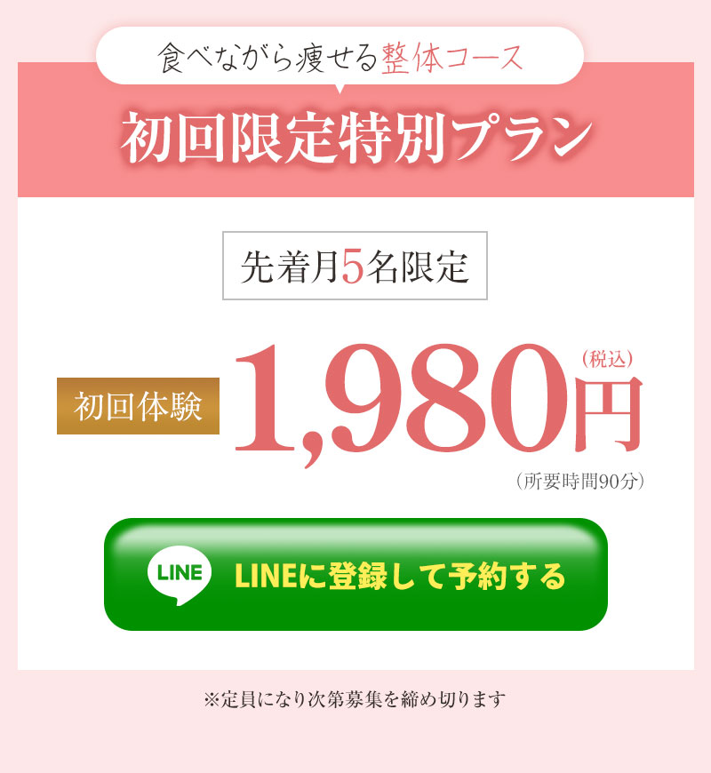 初回体験1,980円
